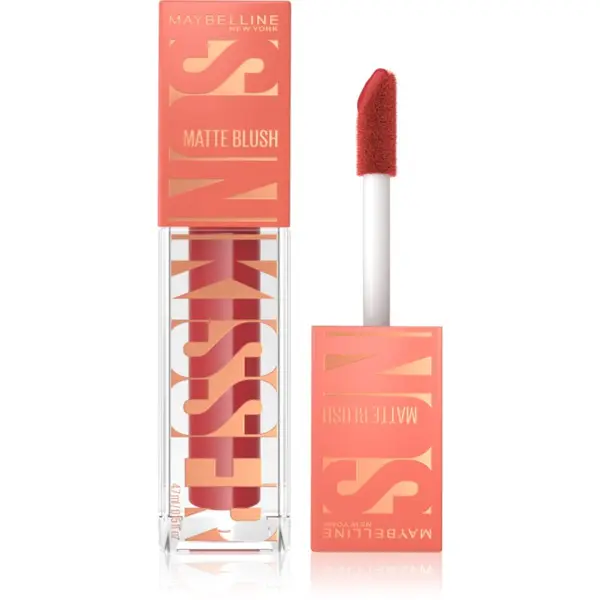 MAYBELLINE NEW YORK MAYBELLINE NEW YORK Sunkisser Matte tekuće rumenilo s mat efektom nijansa 38 Pink Ripple 4.7 ml