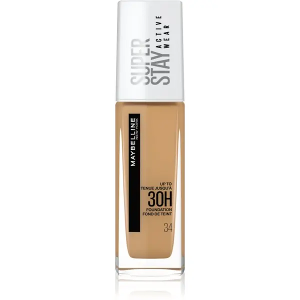 MAYBELLINE NEW YORK MAYBELLINE NEW YORK SuperStay Active Wear dugotrajni puder za punu pokrivenost nijansa 34 Soft Bronze 30 ml