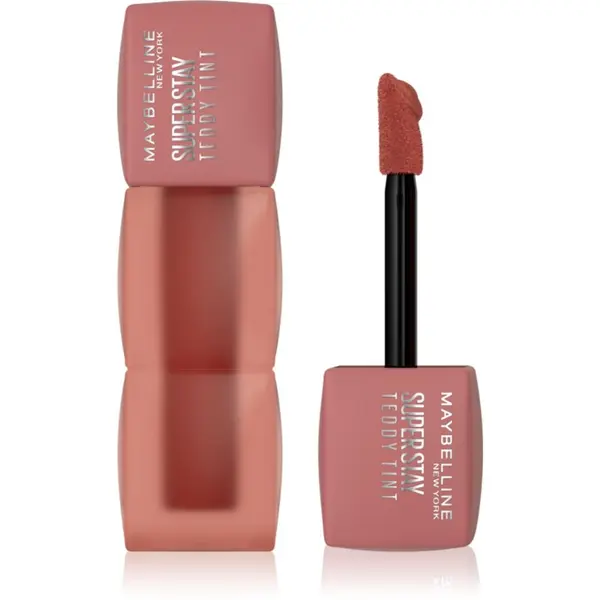 MAYBELLINE NEW YORK MAYBELLINE NEW YORK SuperStay Teddy Tint dugotrajni ruž za usne s mat efektom nijansa 100 Kitten Hell 5 ml