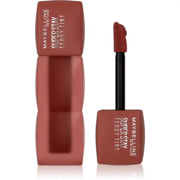 MAYBELLINE NEW YORK MAYBELLINE NEW YORK SuperStay Teddy Tint dugotrajni ruž za usne s mat efektom nijansa 115 Coffee Date 5 ml