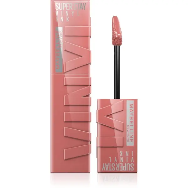 MAYBELLINE NEW YORK MAYBELLINE NEW YORK SuperStay Vinyl Ink dugotrajni tekući ruž za usne 100 CHARMED 4.2 ml