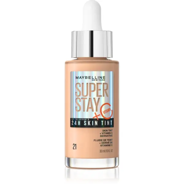 MAYBELLINE NEW YORK MAYBELLINE NEW YORK SuperStay Vitamin C Skin Tint serum za ujednačavanje tena lica nijansa 21 30 ml