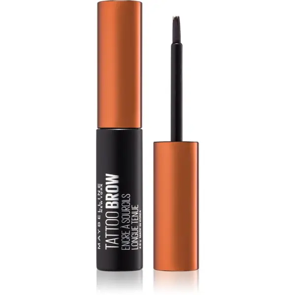 MAYBELLINE NEW YORK MAYBELLINE NEW YORK Tattoo Brow polutrajna gel boja za obrve nijansa Medium Brown 4.6 g