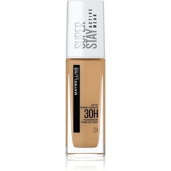 Maybelline Maybelline SuperStay Active Wear dugotrajni puder za punu pokrivenost nijansa 34 Soft Bronze 30 ml