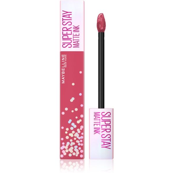 Maybelline Maybelline SuperStay Matte Ink Birthday Edition tekući ruž za usne s mat finišom nijansa 395 Birthday Besties 5 ml