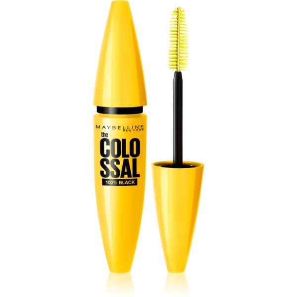Maybelline Maybelline The Colossal 100% Black maskara nijansa Black 10.7 ml