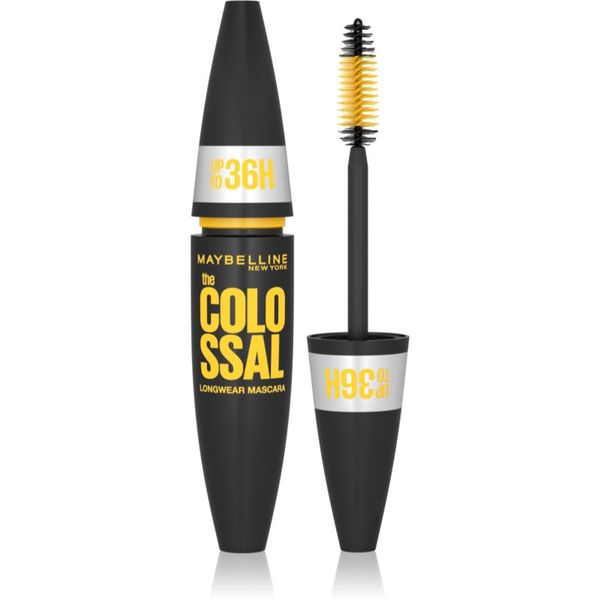 Maybelline Maybelline The Colossal 36H vodootporna maskara za volumen nijansa Black 10 ml