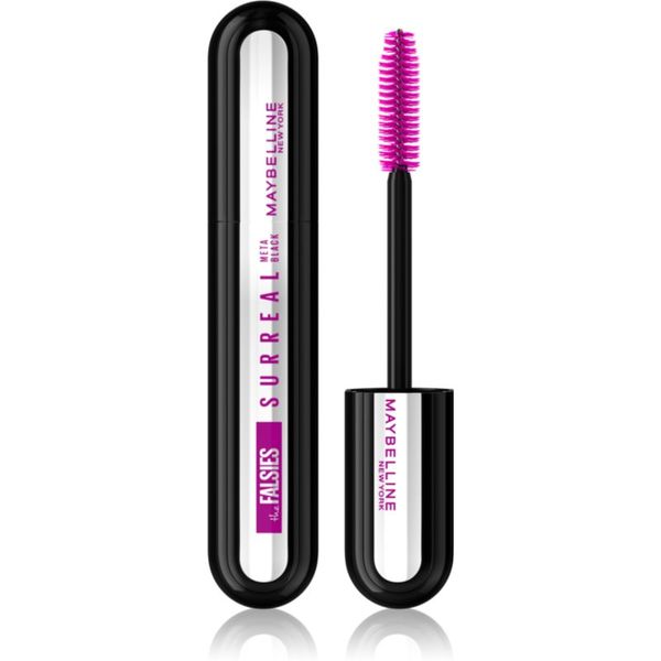 Maybelline Maybelline The Falsies Surreal maskara za volumen i produžavanje trepavica extra crna nijansa Meta Black 10 ml