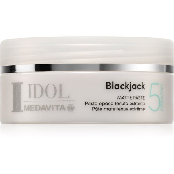 Medavita Medavita IDOL BlackJack pasta za styling kose za vrlo jako učvršćivanje kose za kosu 100 ml