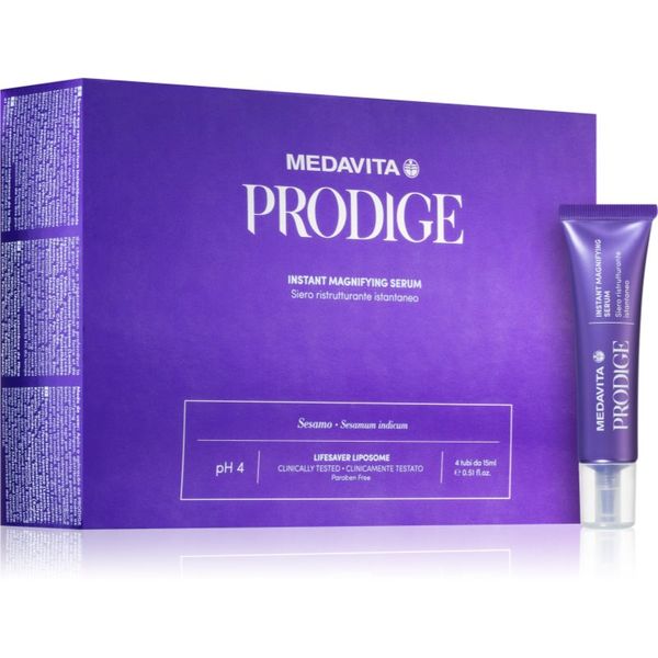 Medavita Medavita Prodige Instant Magnifying Serum restrukturirajući serum za kosu 4x15 ml