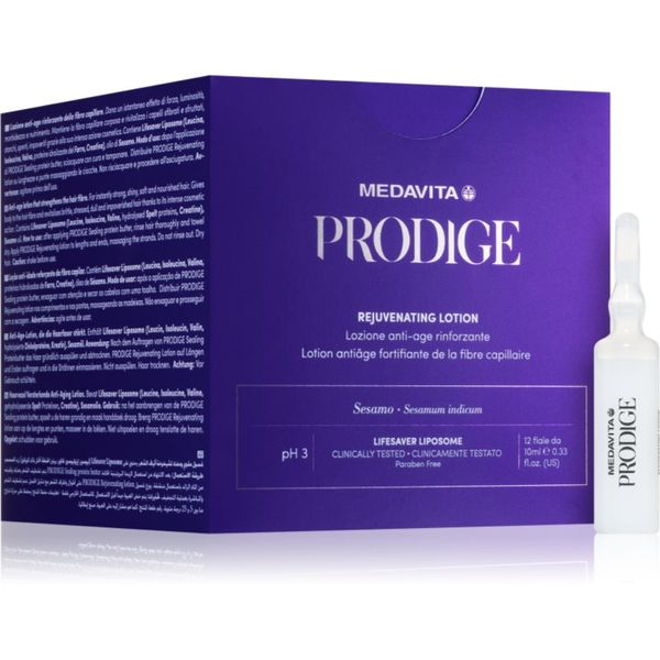 Medavita Medavita Prodige Rejuvenating Lotion njega za vlasište bez ispiranja s učinkom pomlađivanja 12x10 ml