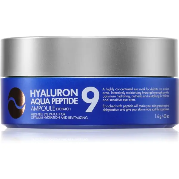 Medi - Peel Medi - Peel Hyaluron Aqua Peptide 9 hidrogel maska za područje oko očiju s peptidima 60 kom