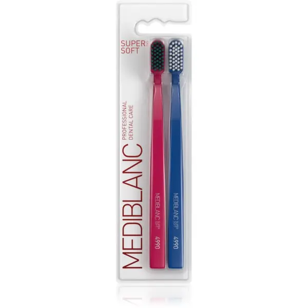 MEDIBLANC MEDIBLANC 4990 Super Soft četkice za zube izuzetno mekano 2 kom