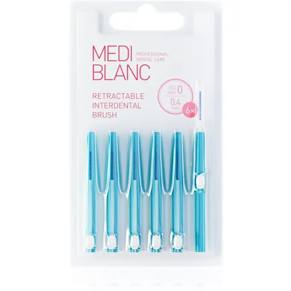 MEDIBLANC MEDIBLANC Interdental TB Pull Out System 0.4 mm međuzubna četkica za izvlačenje 6 kom