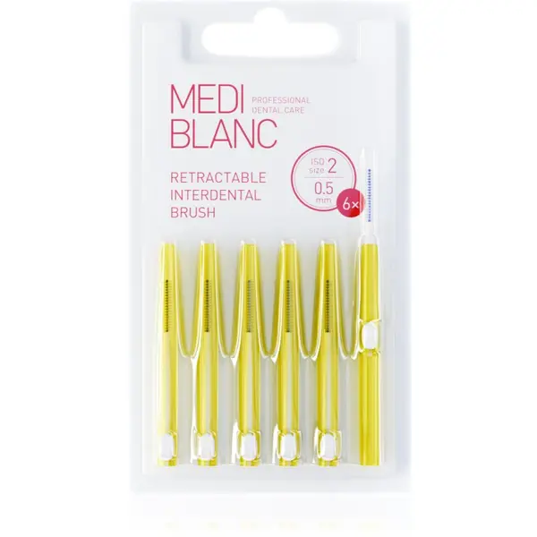 MEDIBLANC MEDIBLANC Interdental TB Pull Out System 0.5mm međuzubna četkica za izvlačenje 6 kom