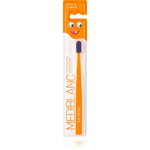 MEDIBLANC MEDIBLANC KIDS & JUNIOR Ultra Soft dječja četkica za zube ultra soft Orange 1 kom