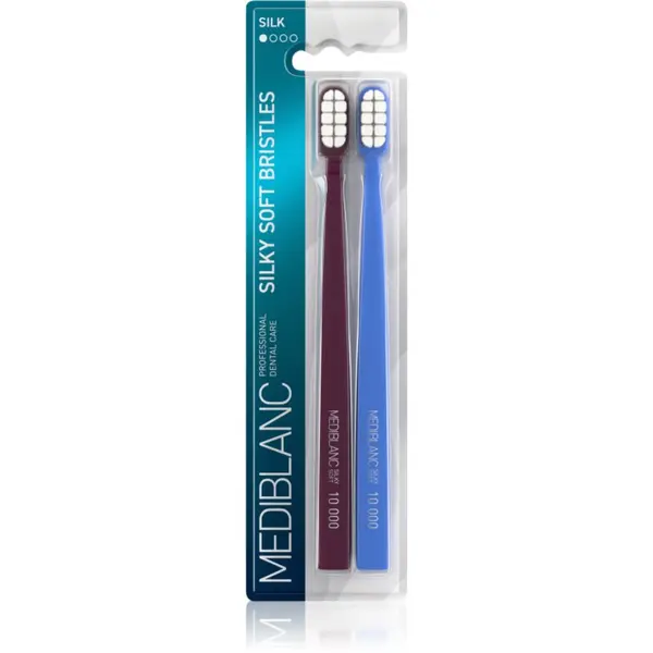 MEDIBLANC MEDIBLANC Toothbrush Silk četkica za zube s nježnim vlaknima 2 kom