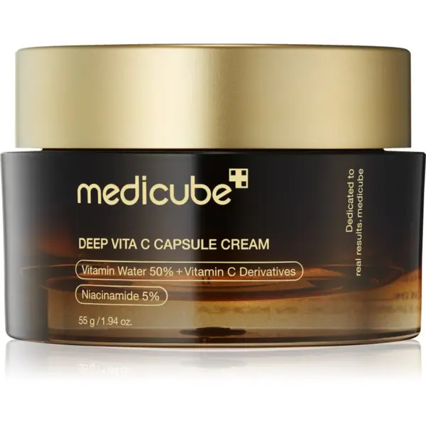 Medicube Medicube Deep Vita C Capsule Cream posvjetljujuća krema za lice s hiperpigmentacijom 55 g