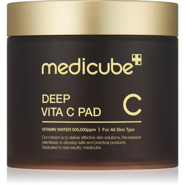 Medicube Medicube Deep Vita C Pad jastučići s intenzivnim revitalizirajućim učinkom za sjaj i zaglađivanje kože lica 70x1 kom