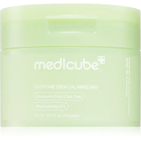 Medicube Medicube Exosome CICA Calming Pad blazinice natopljene tonerom s umirujućim djelovanjem 100 kom