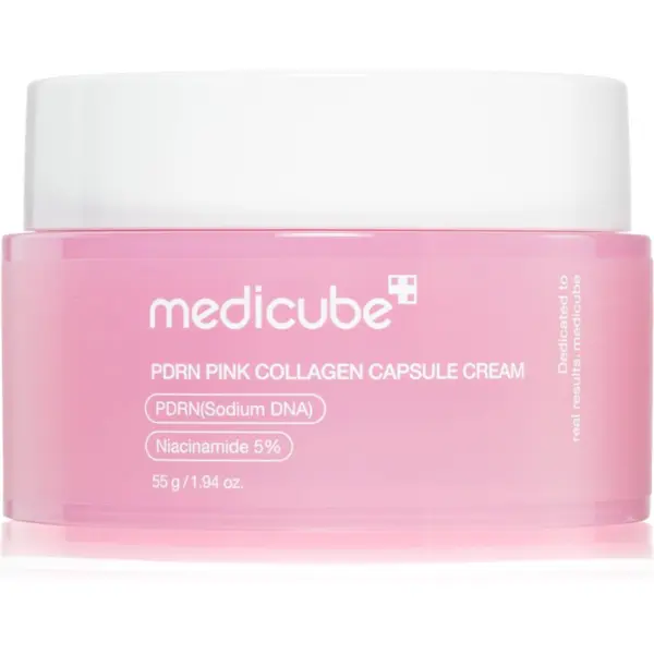 Medicube Medicube PDRN Pink Collagen Capsule Cream hidratantna krema za lice s učvršćujućim učinkom 55 g