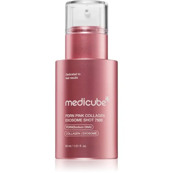 Medicube medicube PDRN Pink Exosome Shot Serum 7500 regenerirajući serum za lice za zaglađivanje kože lica i smanjenje pora 30 ml