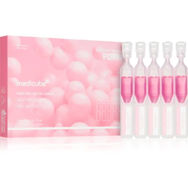Medicube medicube PDRN Pink One Day Serum obnavljajući serum za lice za sjaj i hidrataciju 10x1.5 ml