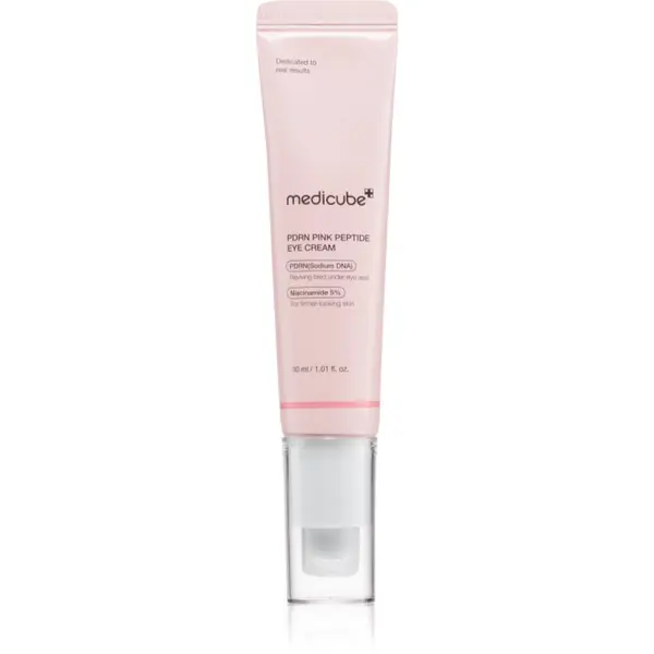 Medicube medicube PDRN Pink Peptide Eye Cream intenzivna krema za područje oko očiju protiv bora, oticanja i tamnih krugova 30 ml