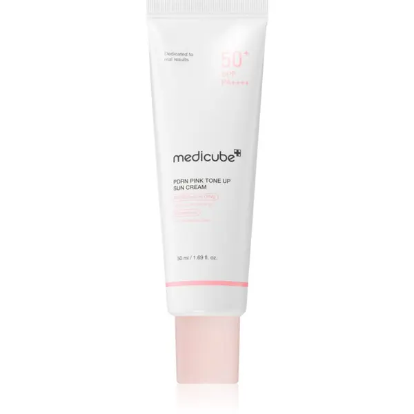 Medicube medicube PDRN Pink Tone Up Sun Cream hidratantna zaštitna krema SPF 50 50 ml
