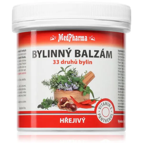 MedPharma MedPharma Bylinný balzám hřejivý prirodni balzam za mišiće, zglobove i ligamente 250 ml