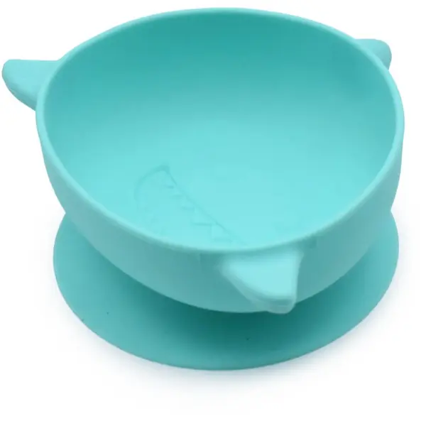 Melii Melii Silicone Suction Bowl silikonska zdjelica s vakuumskim držačem Shark 2x300 ml