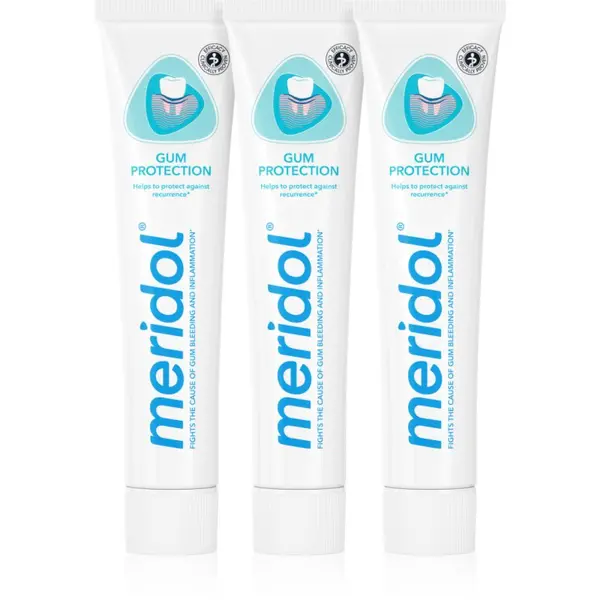 Meridol Meridol Gum Protection pasta za zube potiče oporavak nadraženih desni 3 x 75 ml