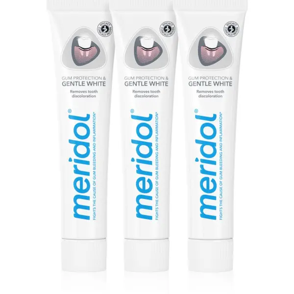 Meridol Meridol Gum Protection Whitening pasta za izbjeljivanje zuba 3 x 75 ml