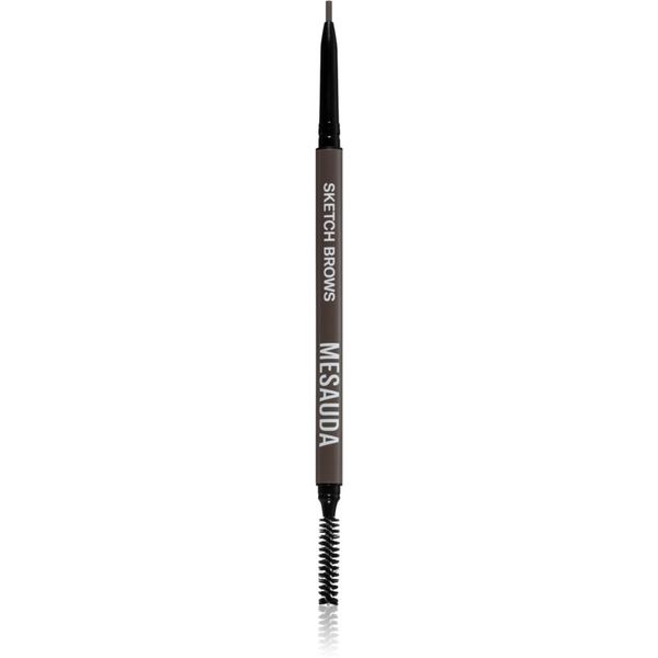 Mesauda Milano Mesauda Milano Sketch Brows automatska olovka za obrve sa četkicom nijansa 102 Brunette 0,09 g