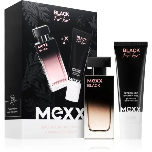Mexx Mexx Black Woman poklon set za žene 2 kom