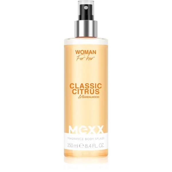 Mexx Mexx Woman Classic Citrus & Sandalwood New osvježavajući sprej za tijelo za žene 250 ml