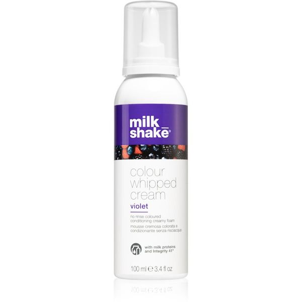 Milk Shake Milk Shake Colour Whipped Cream pjena za toniranje za sve tipove kose Violet 100 ml