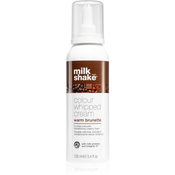 Milk Shake Milk Shake Colour Whipped Cream pjena za toniranje za sve tipove kose Warm Brunette 100 ml