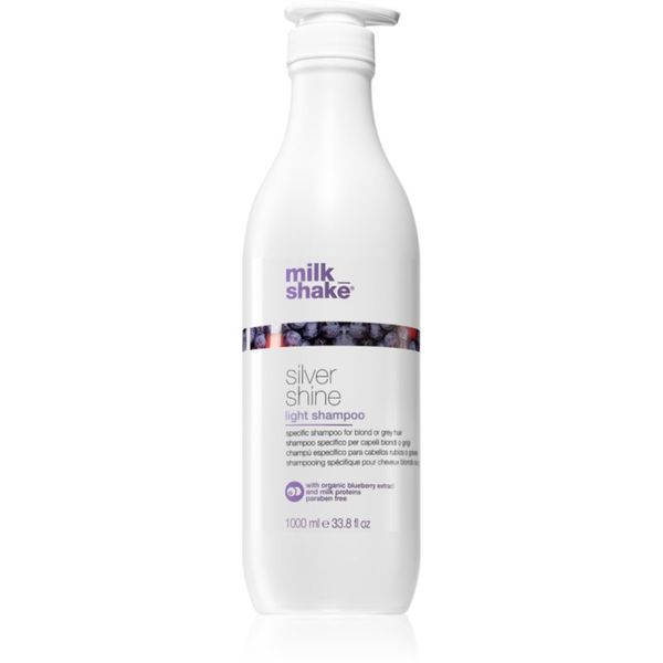 Milk Shake Milk Shake Silver Shine šampon za sijedu i plavu kosu light 1000 ml