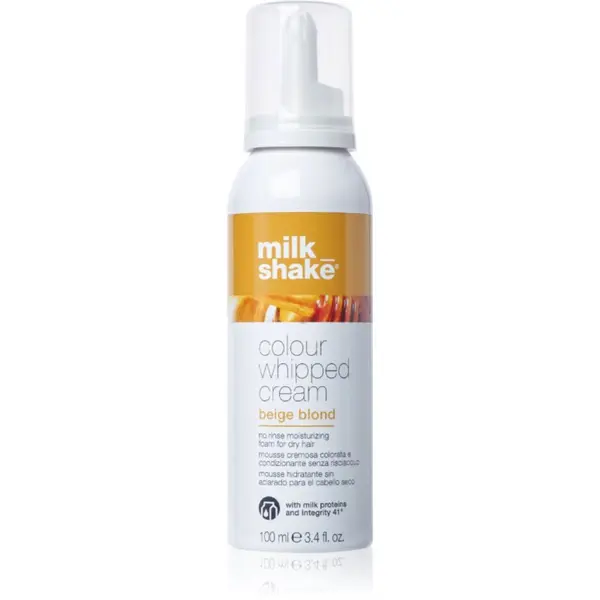 milk_shake® milk_shake® Colour Whipped Cream pjena za toniranje za sve tipove kose Beige Blond 100 ml