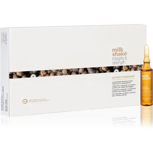 milk_shake® milk_shake® Integrity & Strength Protein Treatment koncentrirani serum za oštećenu kosu s proteinima 8x10 ml