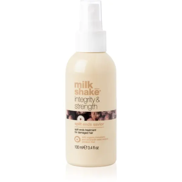 milk_shake® milk_shake® Integrity & Strength Split Ends Saviour njega bez ispiranja za ispucale vrhove kose 100 ml