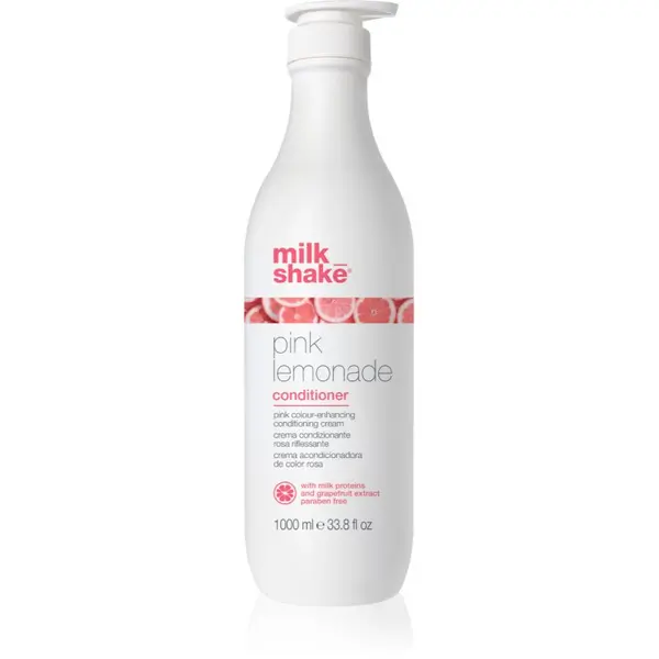 milk_shake® milk_shake® Pink Lemonade regenerator za toniranje za plavu kosu odstín Pink 1000 ml