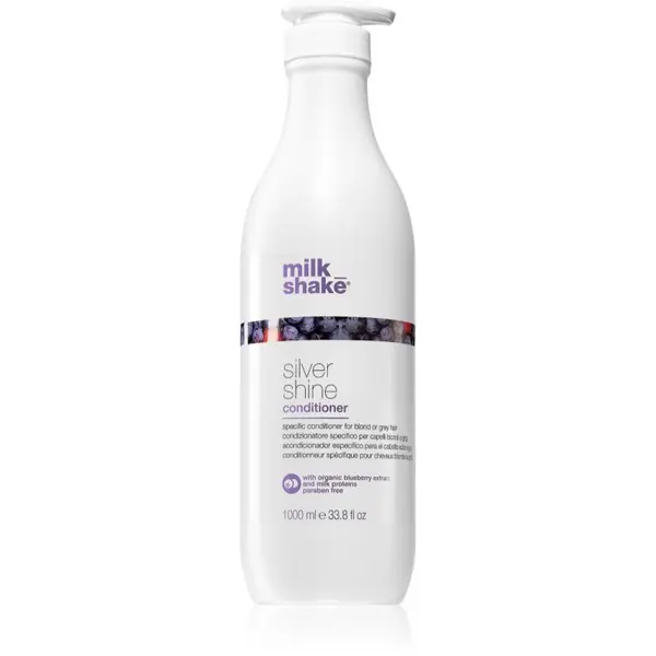 milk_shake® milk_shake® Silver Shine regenerator za plavu kosu neutralizirajući žuti tonovi 1000 ml