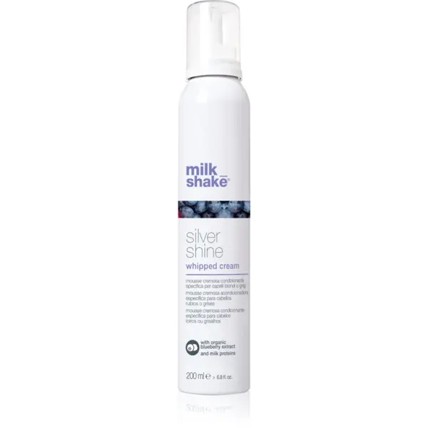 milk_shake® milk_shake® Silver Shine Whipped Cream pjenasti regenerator neutralizirajući žuti tonovi 200 ml