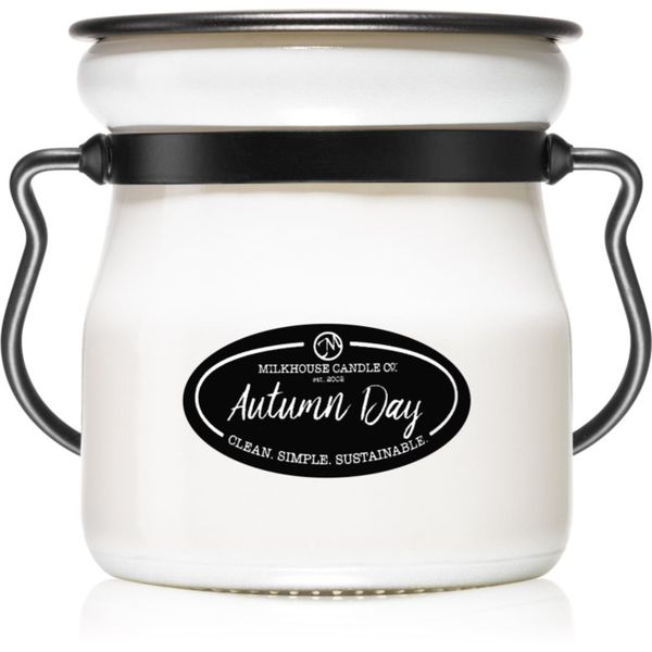 Milkhouse Candle Co. Milkhouse Candle Co. Creamery Autumn Day mirisna svijeća Cream Jar 142 g