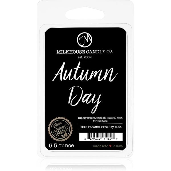 Milkhouse Candle Co. Milkhouse Candle Co. Creamery Autumn Day vosak za aroma lampu 155 g