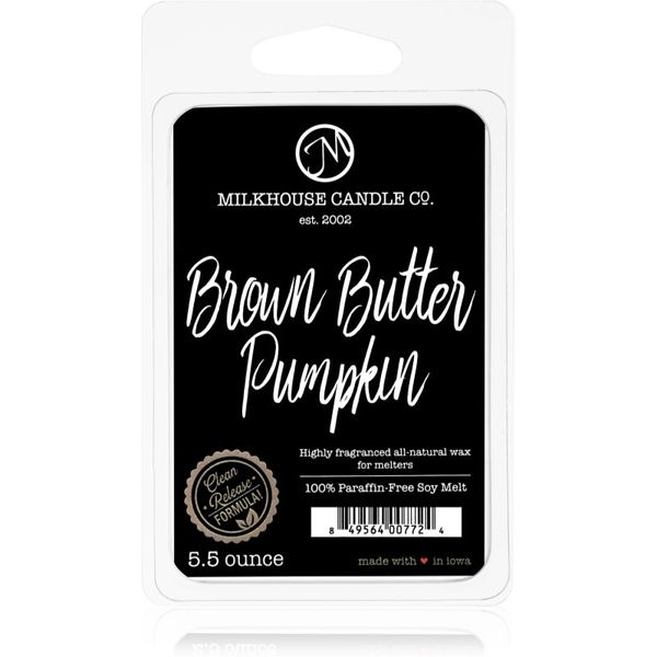 Milkhouse Candle Co. Milkhouse Candle Co. Creamery Brown Butter Pumpkin vosak za aroma lampu 155 g