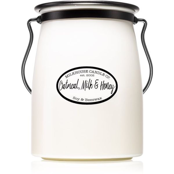 Milkhouse Candle Co. Milkhouse Candle Co. Creamery Oatmeal, Milk & Honey mirisna svijeća Butter Jar 624 g