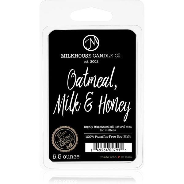 Milkhouse Candle Co. Milkhouse Candle Co. Creamery Oatmeal, Milk & Honey vosak za aroma lampu 155 g